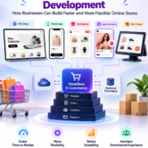 Headless E-Commerce Architecture Infographic
